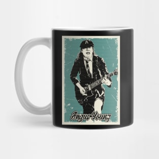 Vintage Angus Young Mug